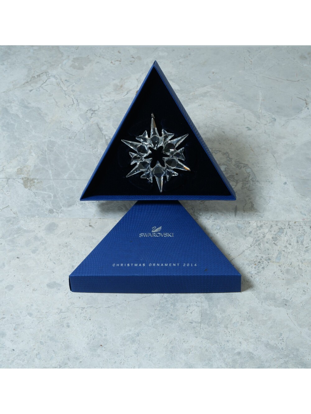 Swarovski Annual Edition 2014 Crystal Snowflake Ornament Box Model 5059026